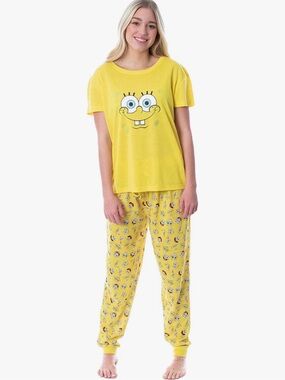 SpongeBob SquarePants Women’s Jogger Pajama Set - XL